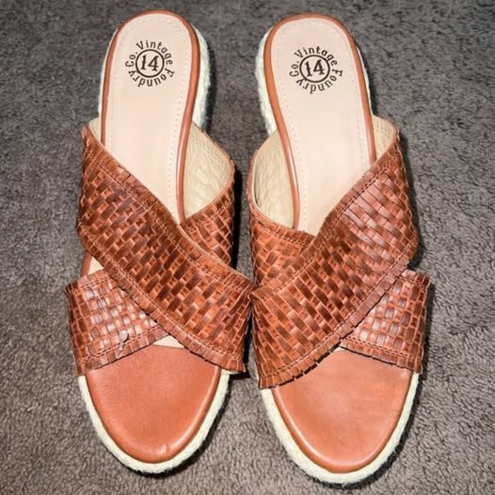 Vintage Foundry Lorie Espadrille Wedge Sandal